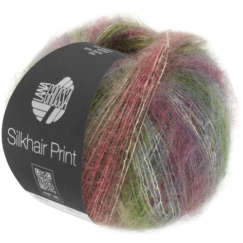 Lana Grossa SilkHair Prints - Garden Flowers (Color