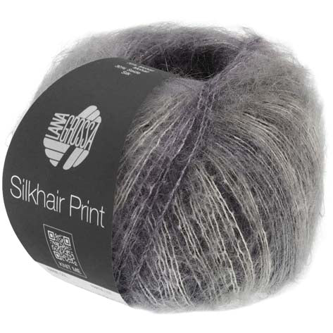 Lana Grossa SilkHair Prints - Ashes (Color