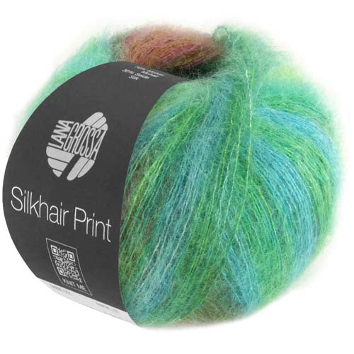 Lana Grossa SilkHair Prints - Mardi Grass (Color