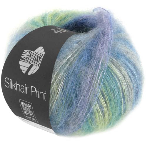 Lana Grossa SilkHair Prints - Blue Bayou (Color