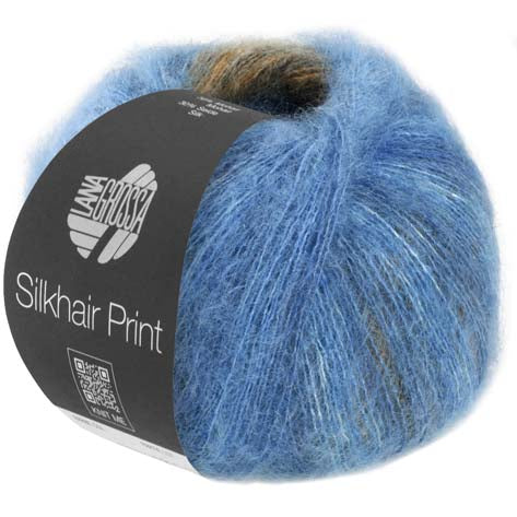 Lana Grossa SilkHair Prints - Water & Whiskey (Color
