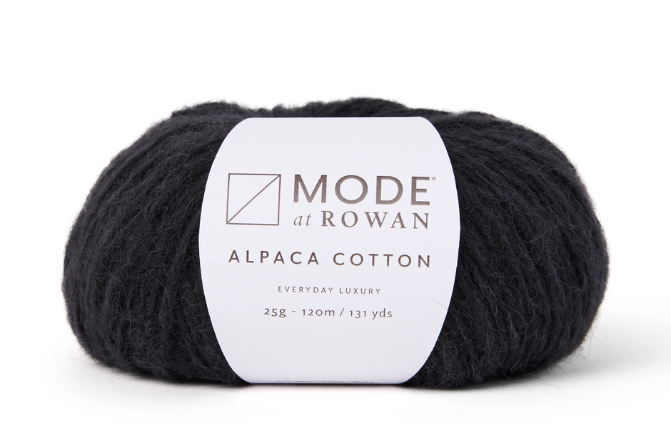 Rowan Mode Alpaca Cotton - Noir (Color