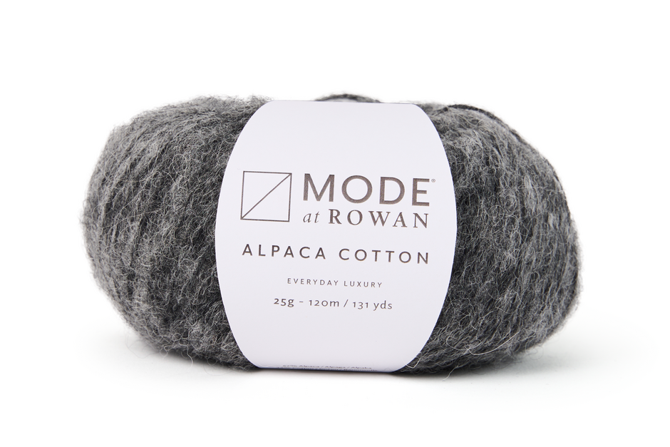 Rowan Mode Alpaca Cotton - Charcoal Melange (Color
