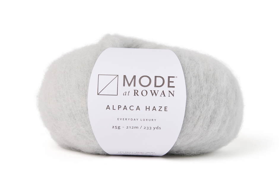 Rowan Mode Alpaca Haze - Silver (Color