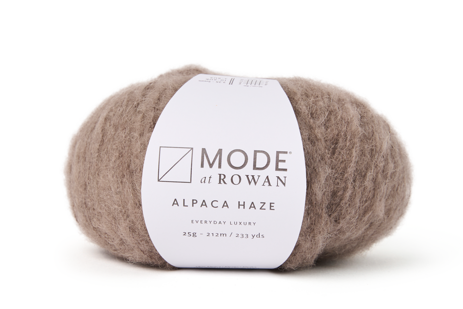 Rowan Mode Alpaca Haze - Mink (Color