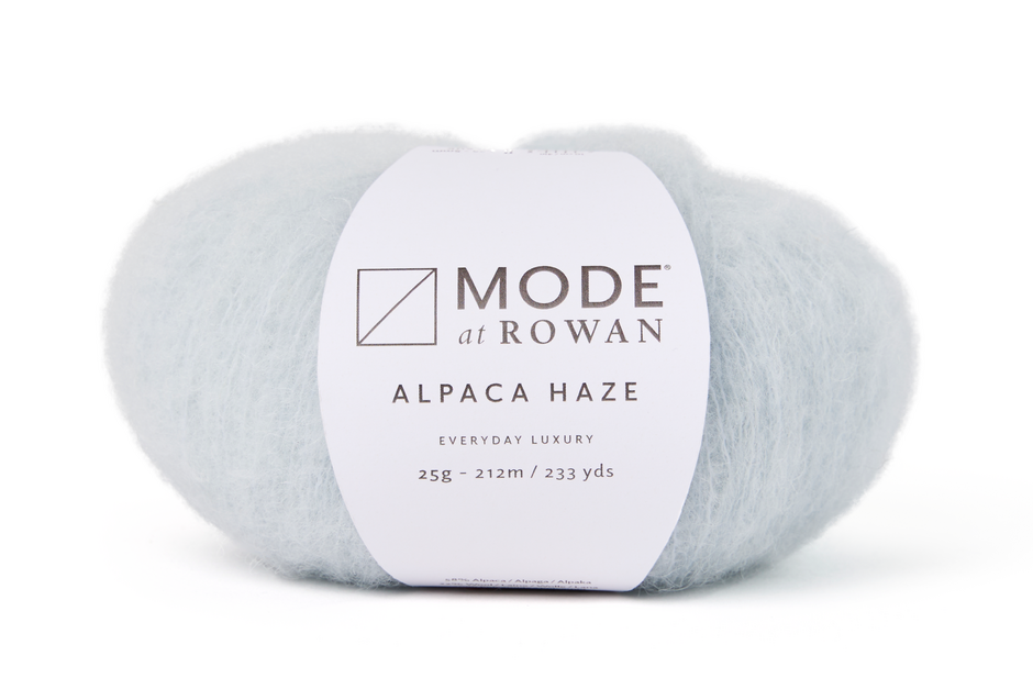 Rowan Mode Alpaca Haze - Capri (Color