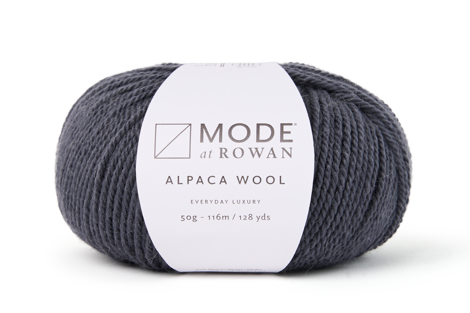 Rowan Mode Alpaca Wool - Carbon (Color