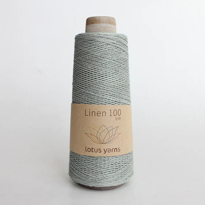 Lotus Linen 100 - Light Green (Color