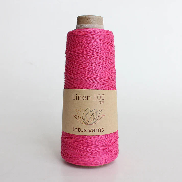 Lotus Linen 100 - Pink (Color