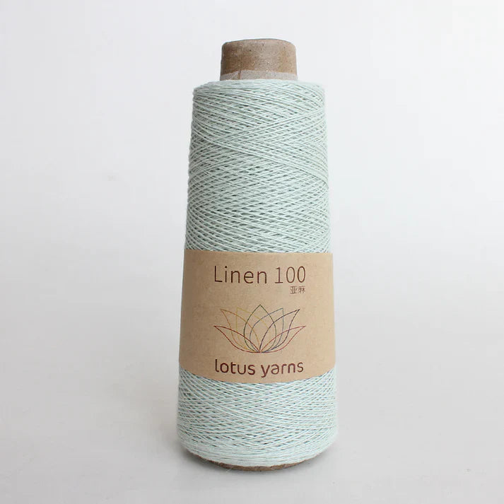 Lotus Linen 100 - Pistachio (Color