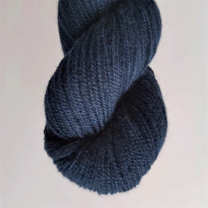 Lotus Cashmere Lace - Navy (Color