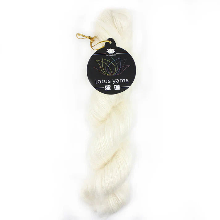 Lotus Silky Mohair - Ivory (Color