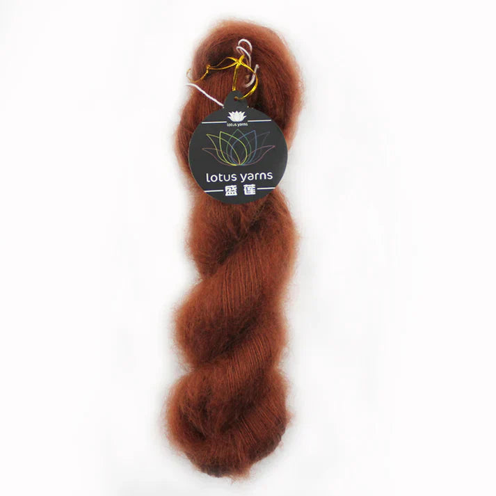 Lotus Silky Mohair - Russet (Color