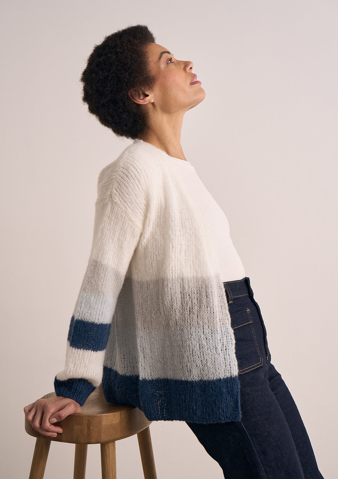 A Rowan Mode Alpaca Haze Pattern - Tottenhill Cardigan (PDF)