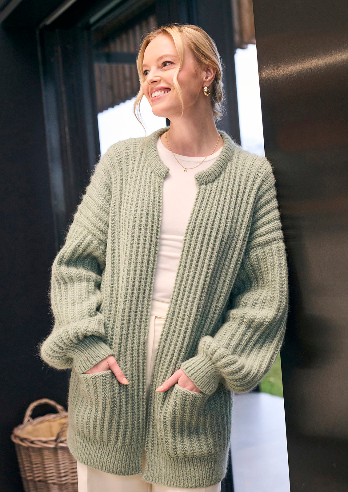 A Rowan Mode Softest Alpaca Pattern - Cromer Jacket (PDF)