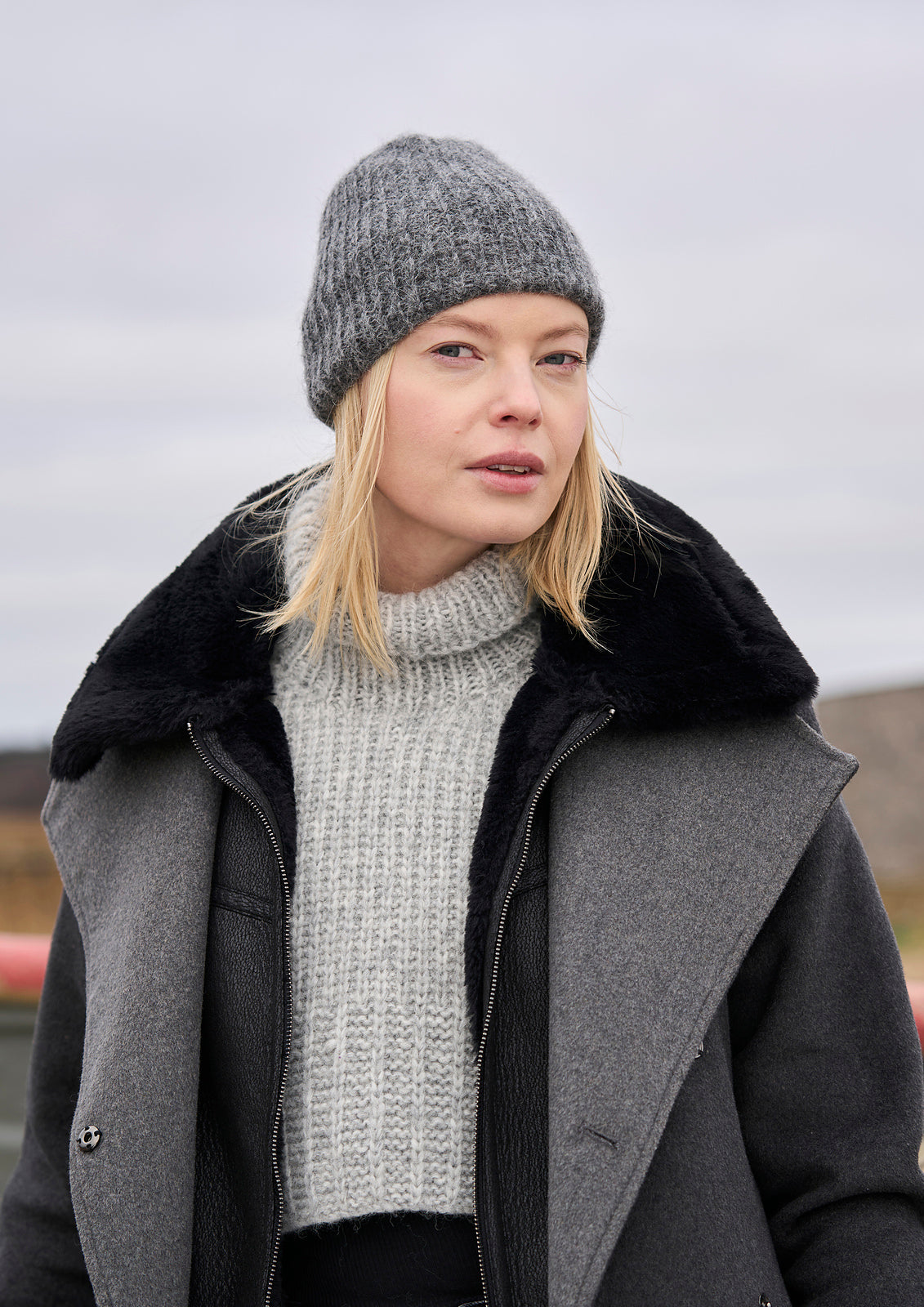 A Rowan Mode Softest Alpaca Pattern - Heydon + Tide Turtleneck (PDF)