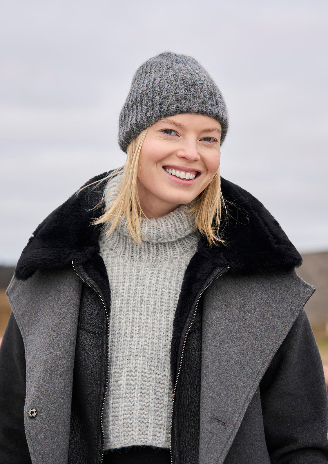 A Rowan Mode Softest Alpaca Pattern - Heydon + Tide Turtleneck (PDF)