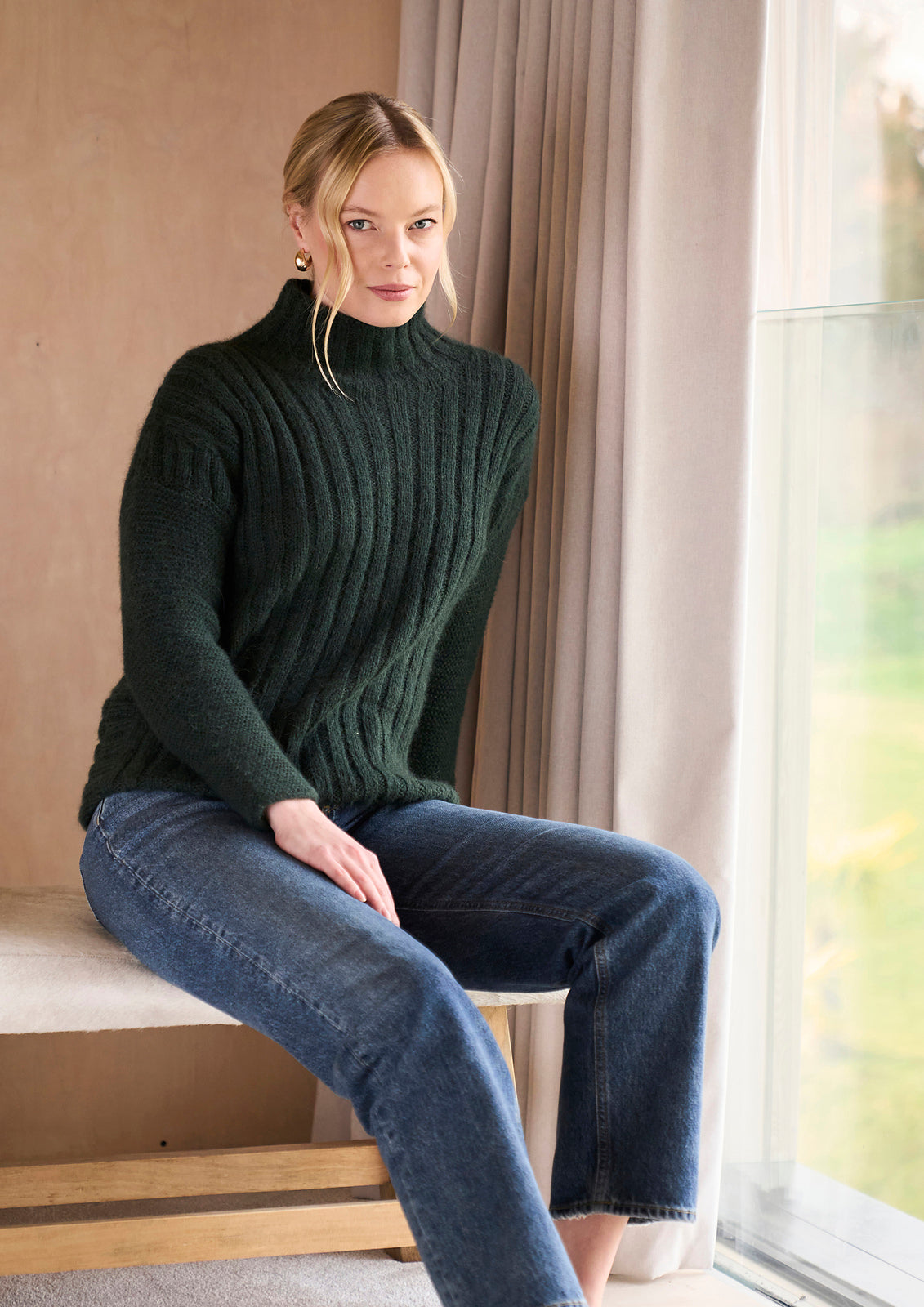 A Rowan Mode Softest Alpaca Pattern - Hale Pullover (PDF)