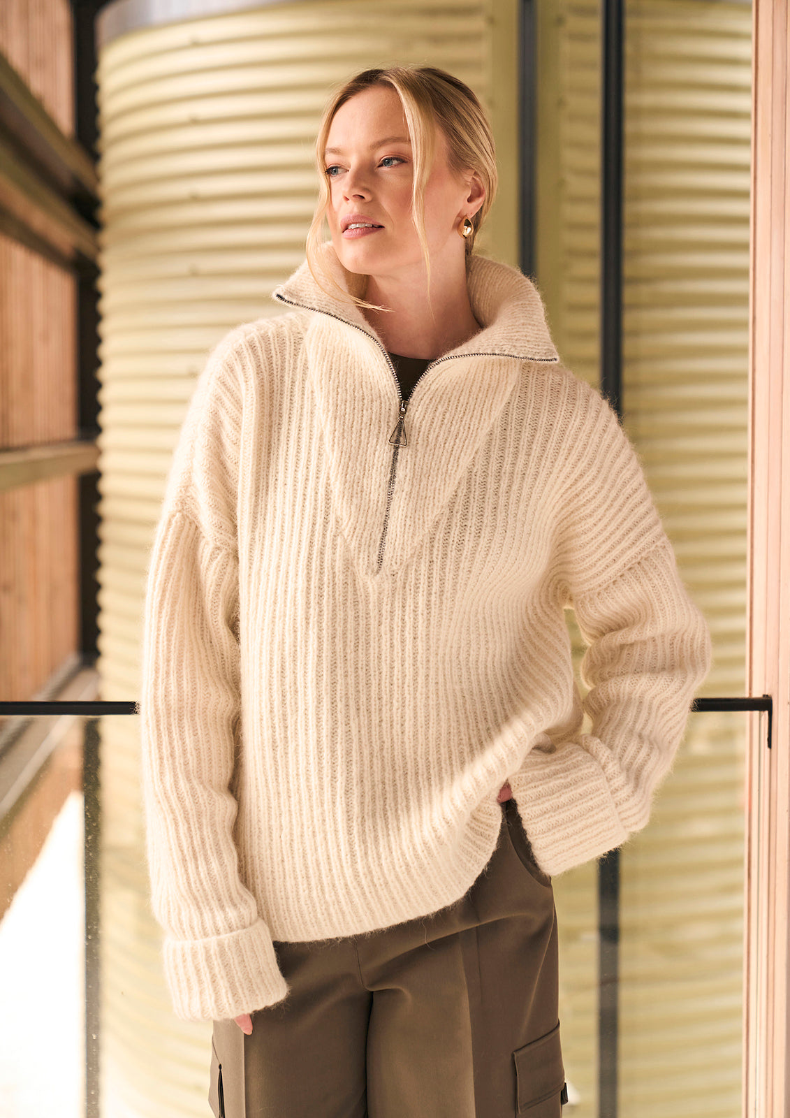 A Rowan Mode Softest Alpaca Pattern - Keswick Pullover (PDF)