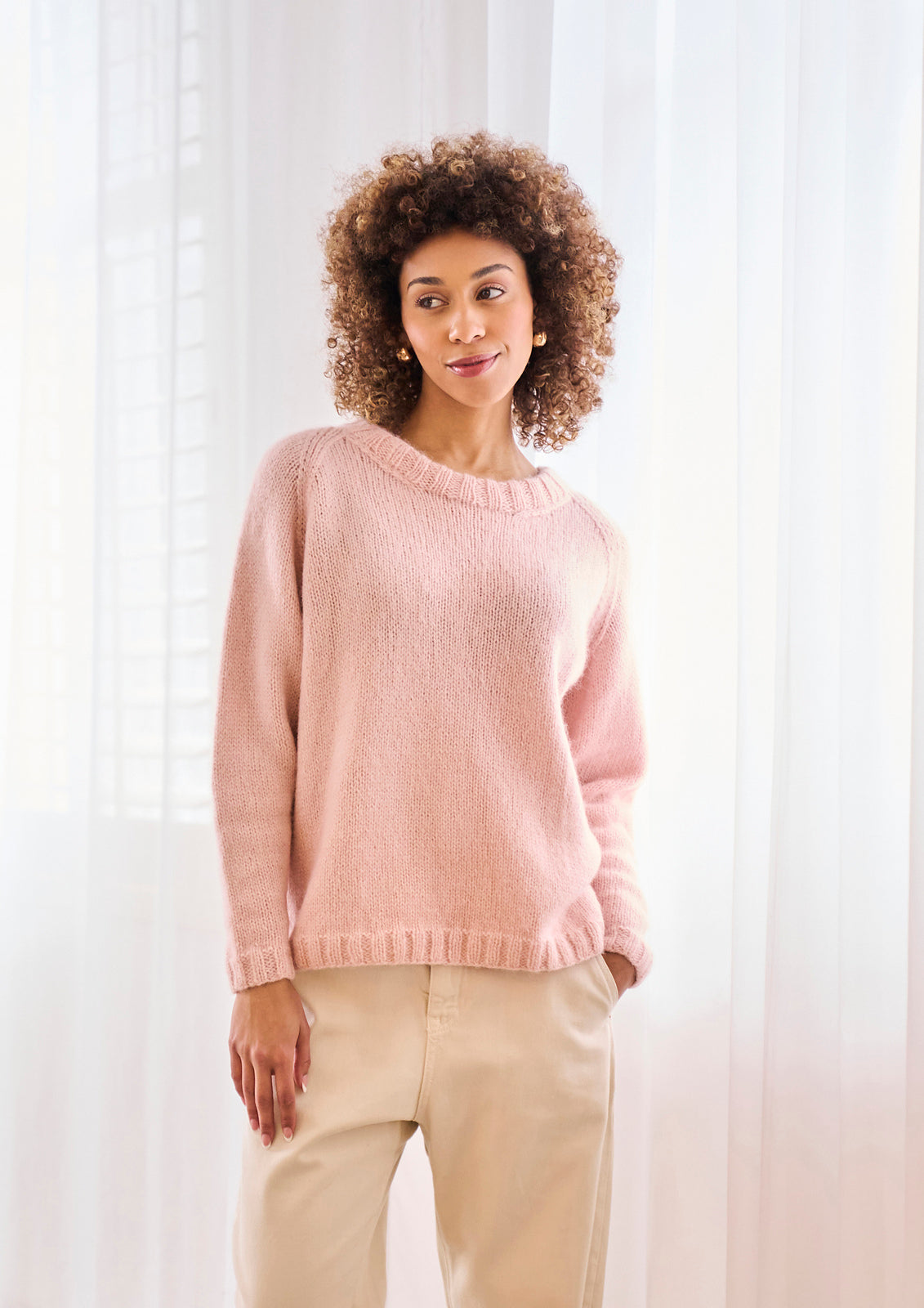 A Rowan Mode Softest Alpaca Pattern - Sedgeford Pullover (PDF)