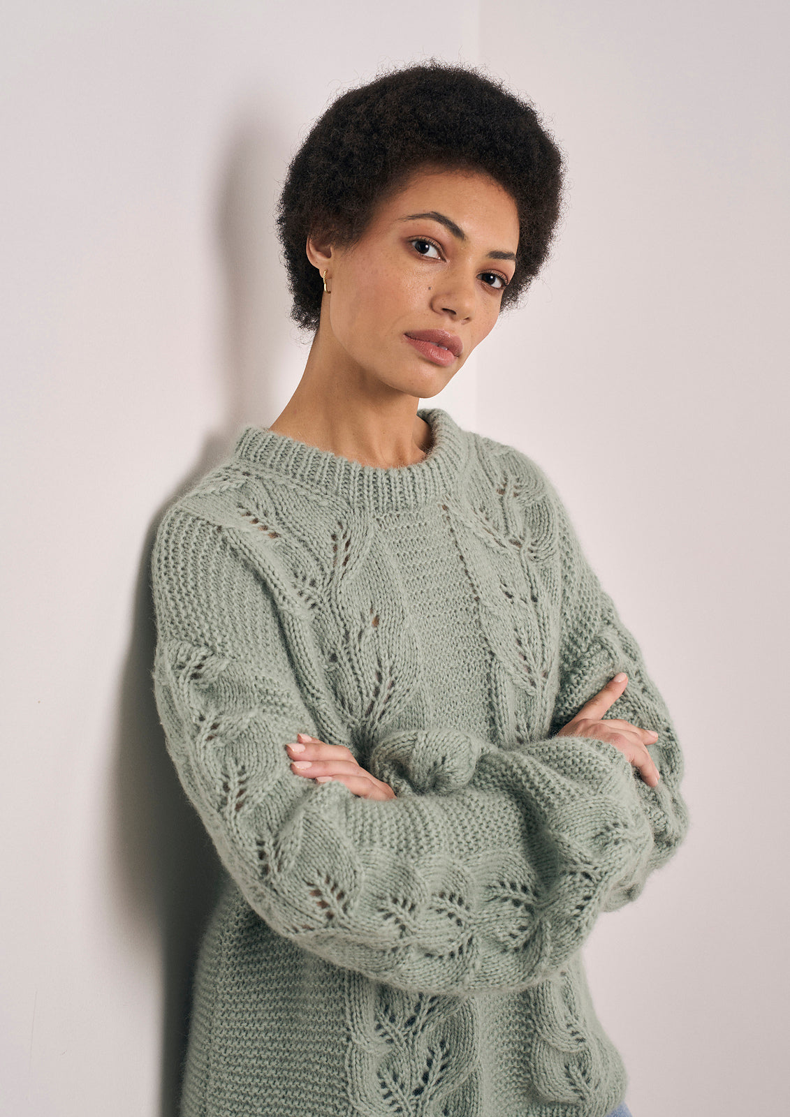 A Rowan Mode Softest Alpaca Pattern - Denes Pullover (PDF)