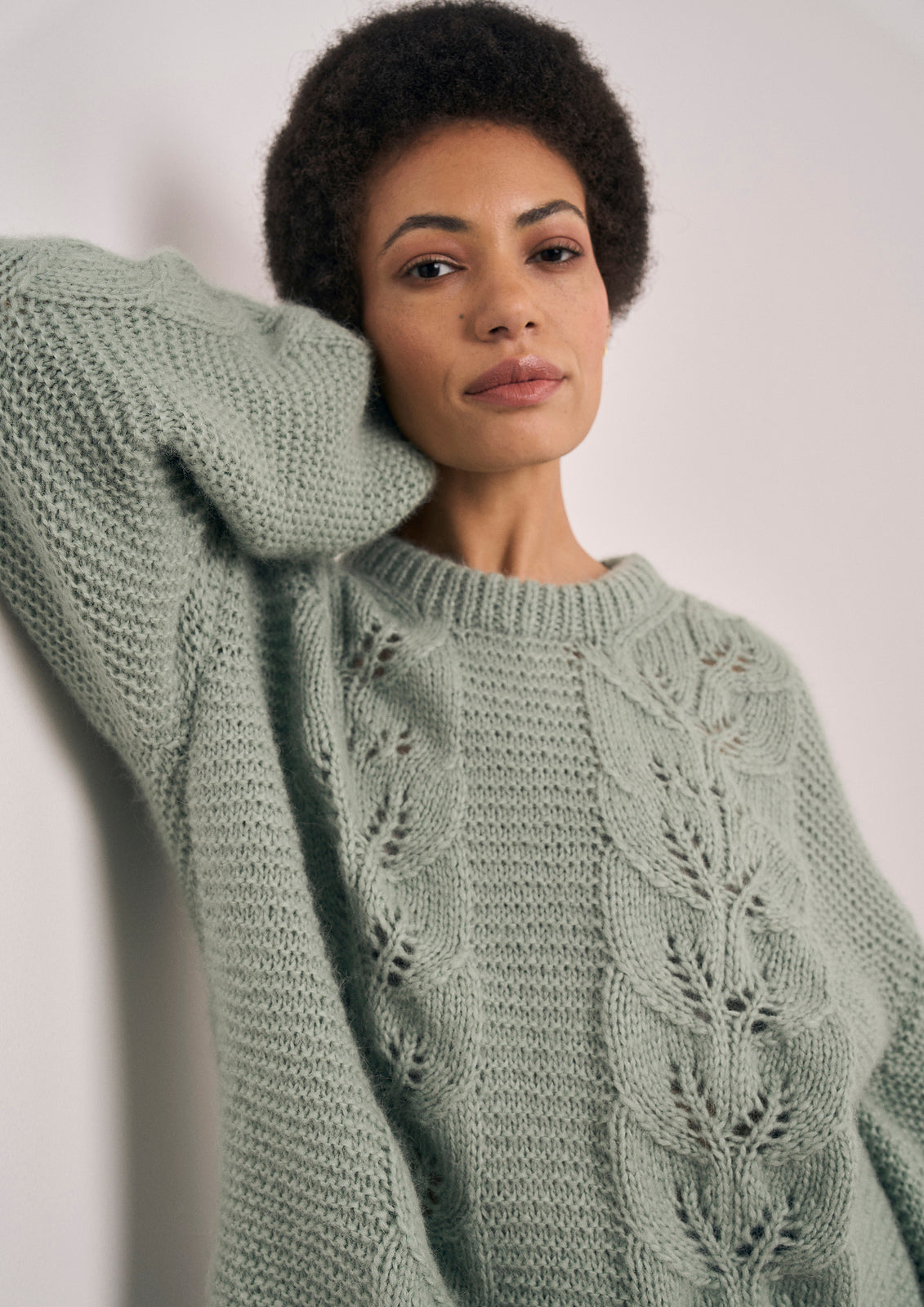 A Rowan Mode Softest Alpaca Pattern - Denes Pullover (PDF)