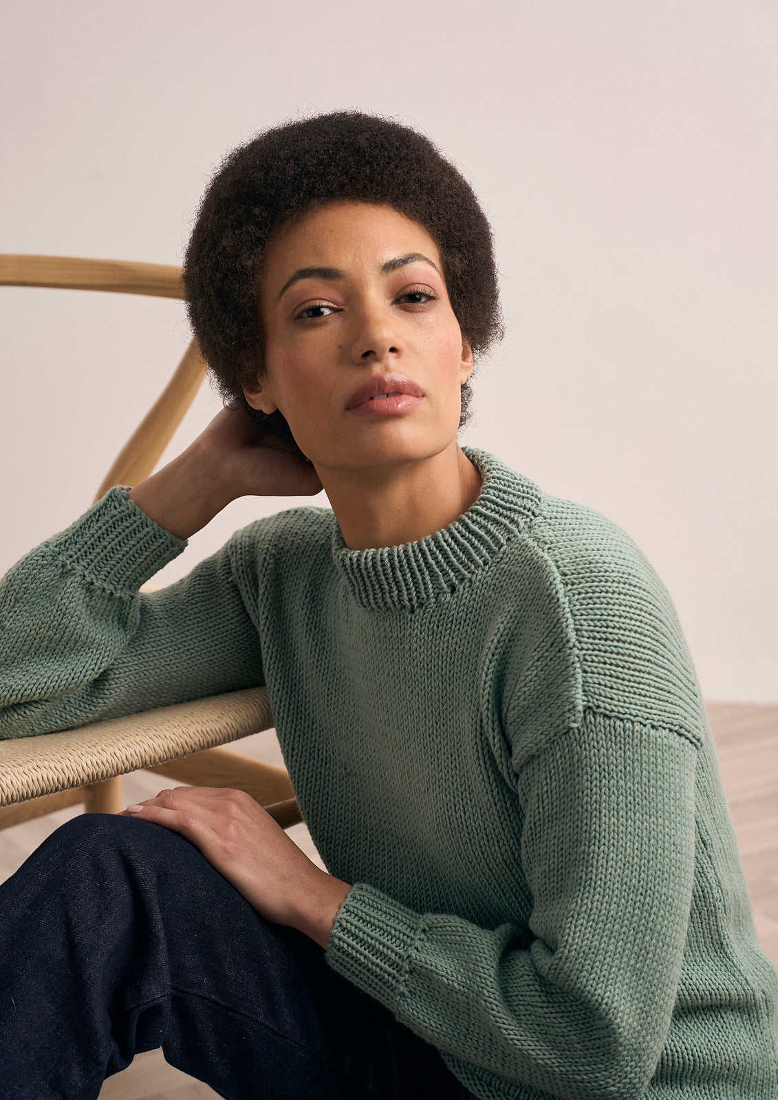 A Rowan Mode Merino Soft Pattern - Pedham Pullover (PDF)