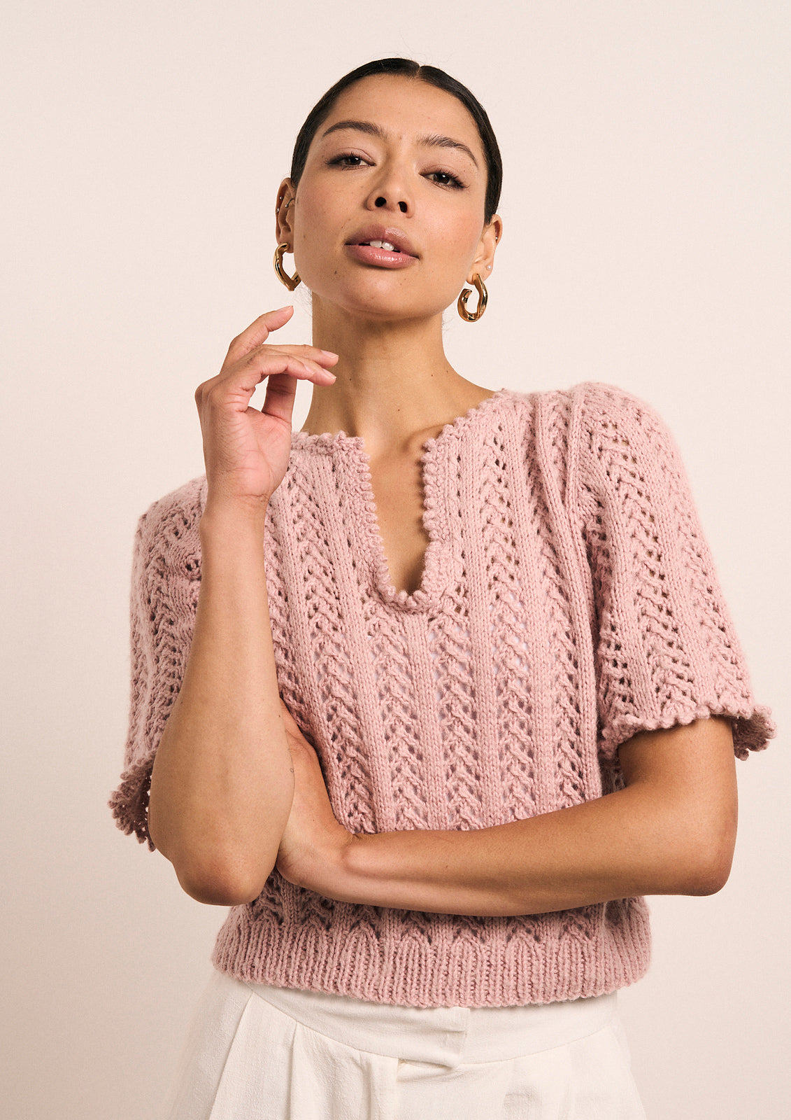 A Rowan Mode Cotton DK Pattern - Saffi Cardigan (PDF)