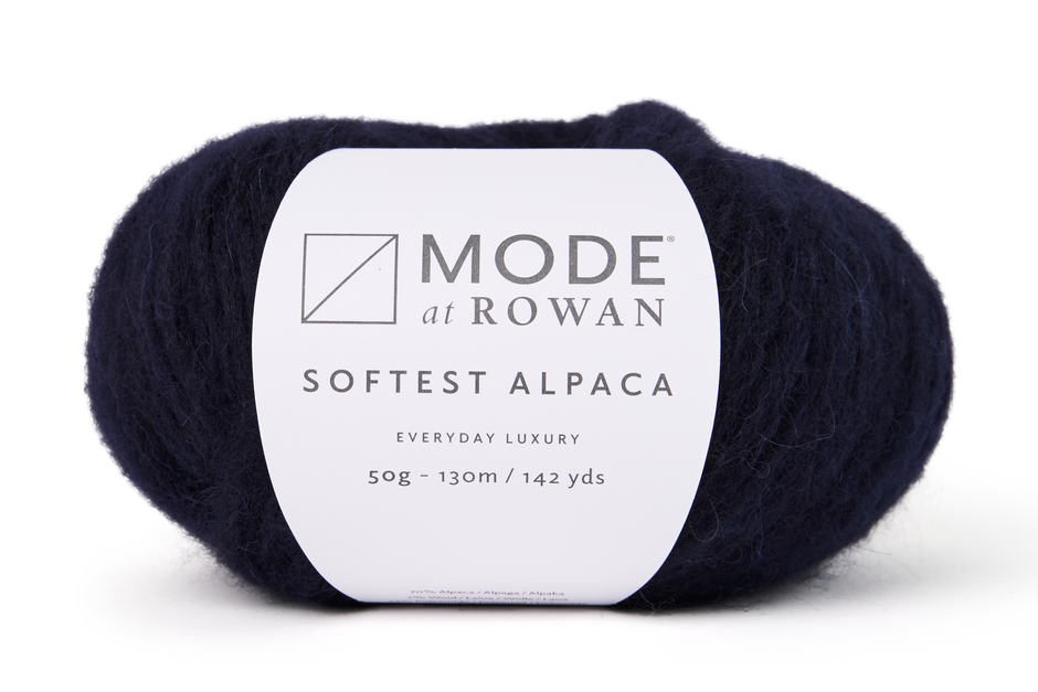 Rowan Mode Softest Alpaca - Midnight (Color