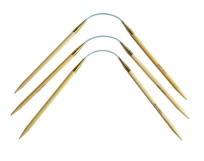 Addi FlexiFlip Bamboo 9.5" Needles - US Size 8 (5 mm)