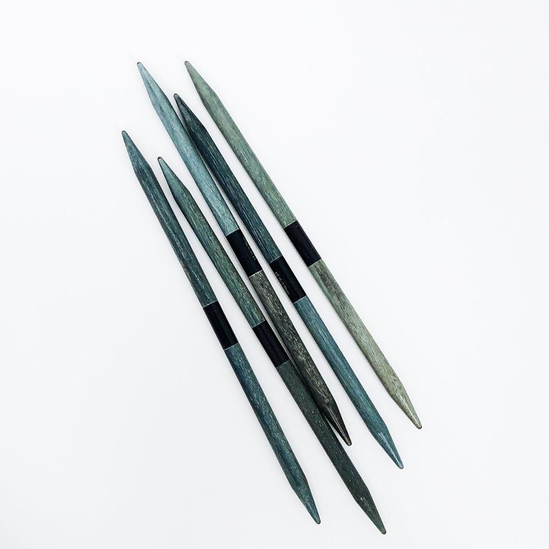 Lykke Indigo 6 Inch Double Pointed Knitting Needles - US 9 (5.5mm)