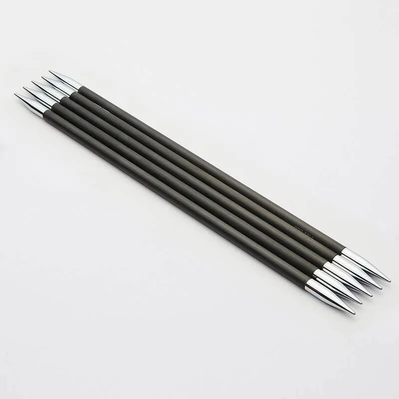 Knit Pro Karbonz 6" Double Point Needles - US 4 (3.50mm)