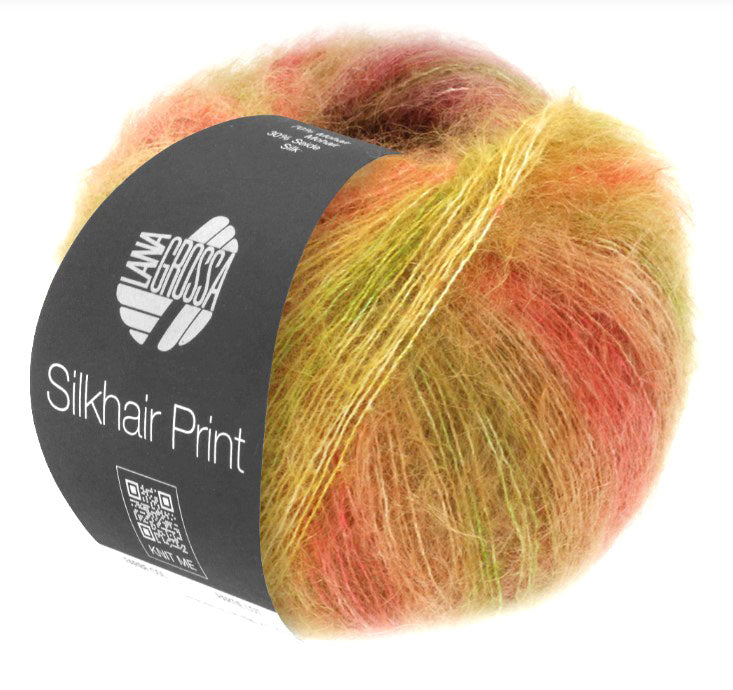 Lana Grossa SilkHair Prints - Spices (Color