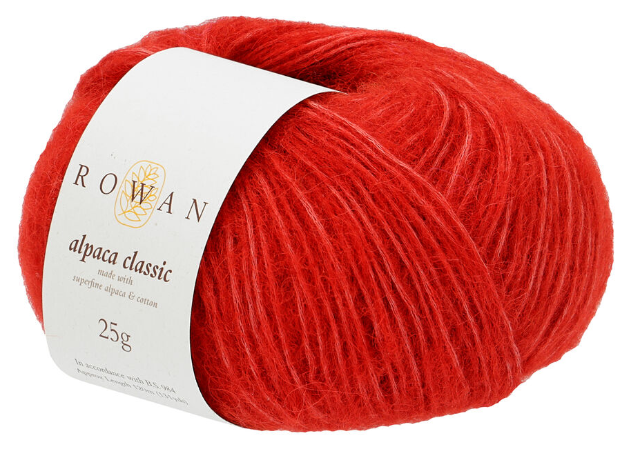 Rowan Alpaca Classic - Vermillion (Color