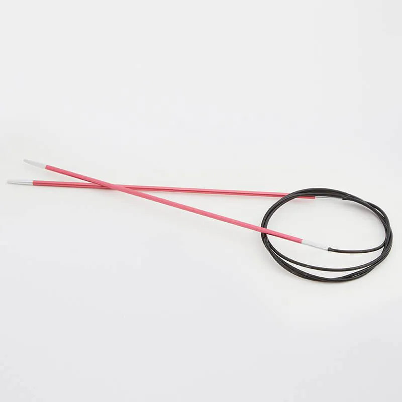 Knit Pro Zing 47" Fixed Circular Needles - US 0 (2.00mm)