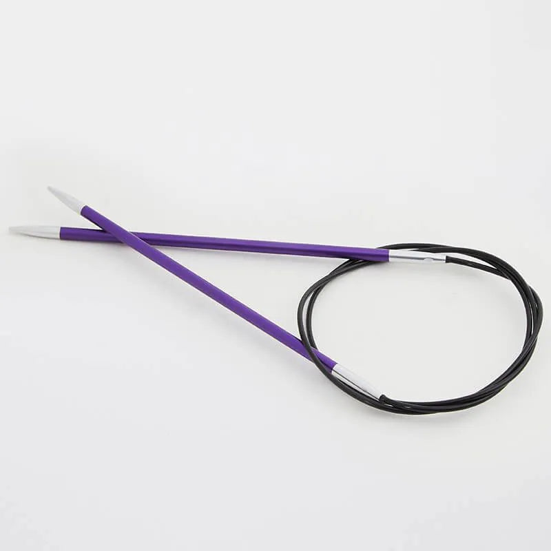 Knit Pro Zing 47" Fixed Circular Needles - US 5 (3.75mm)