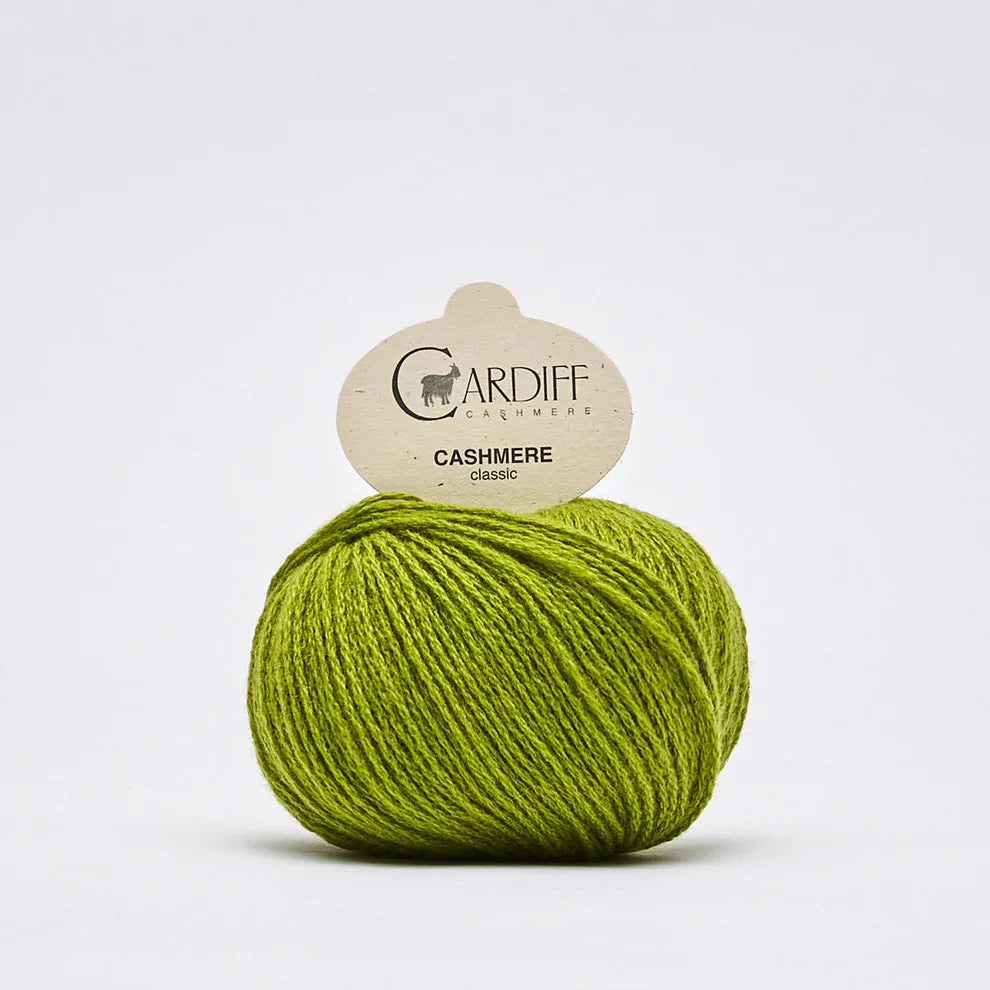 Cardiff CLASSIC Kiwi 725 knitting and crochet yarn on sale at Live Stitch