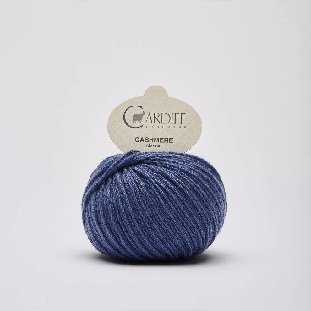 Cardiff CLASSIC 544 Copen Blue knitting and crochet yarn on sale at Live Stitch
