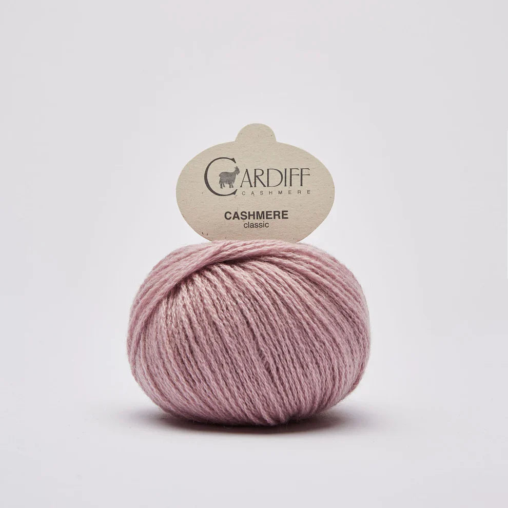Cardiff CLASSIC 603 Dusty Rose knitting and crochet yarn on sale at Live Stitch