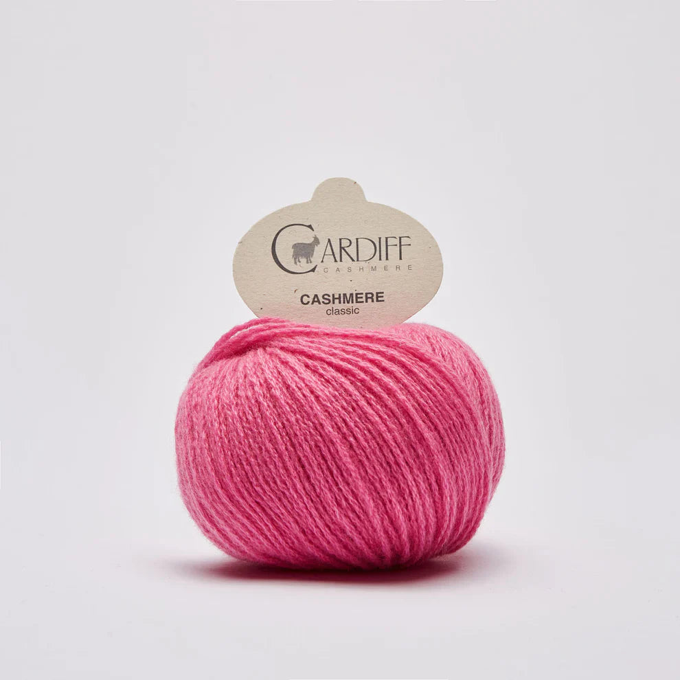Cardiff CLASSIC 662 Bubblegum knitting and crochet yarn on sale at Live Stitch