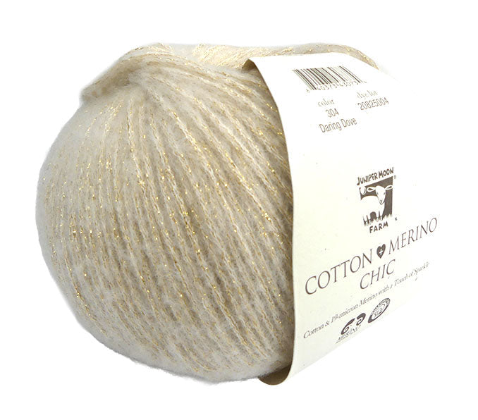 Juniper Moon Farm Cotton + Merino Chic - Daring Dove (Color 