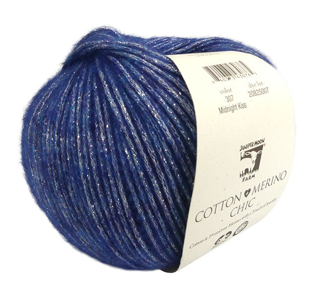 Juniper Moon Farm Cotton + Merino Chic - Midnight Kiss (Color 
