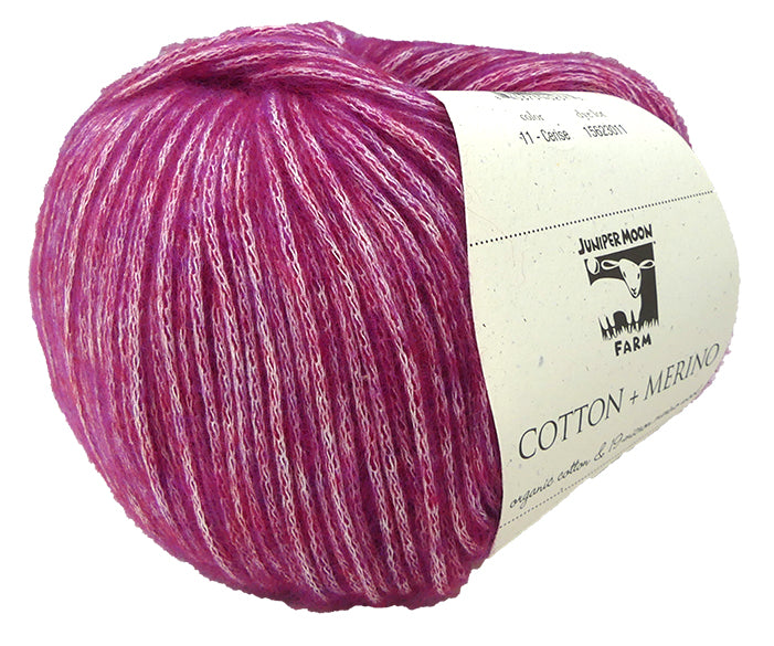 Juniper Moon Farm Cotton + Merino - Cerise (Color 