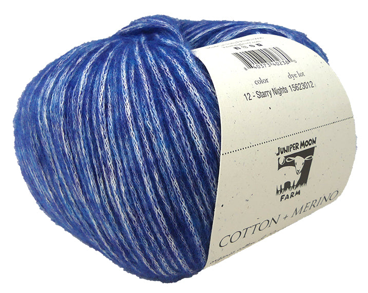 Juniper Moon Farm Cotton + Merino - Starry Nights (Color 