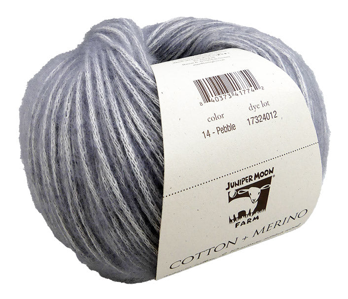 Juniper Moon Farm Cotton + Merino - Pebble (Color 