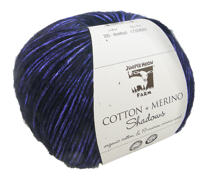 Juniper Moon Farm Cotton + Merino Shadows - Amethyst (Color 