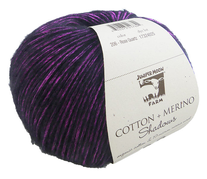 Juniper Moon Farm Cotton + Merino Shadows - Rose Quartz (Color 