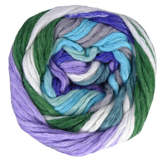 Juniper Moon Farm Cumulus Stripes - Caribbean Sea (Color 