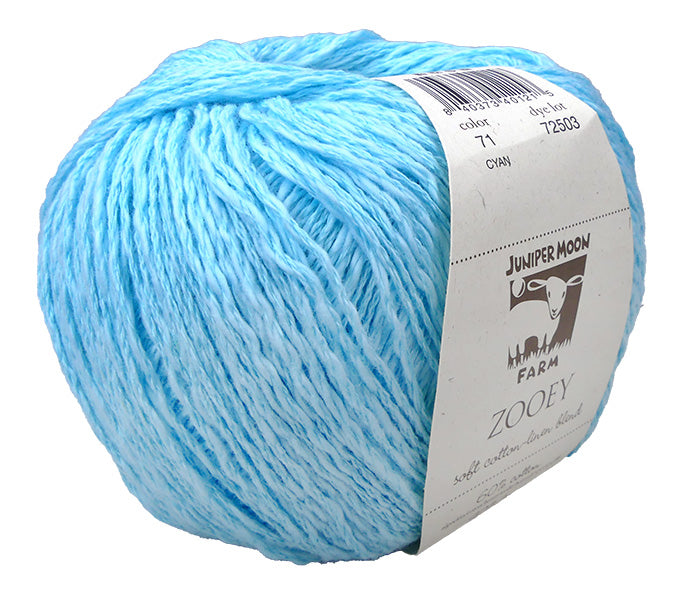 Juniper Moon Farm Zooey - Cyan (Color 