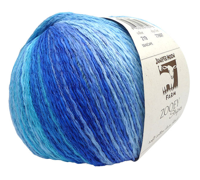 Juniper Moon Farm Zooey Stripes - Seascape (Color 